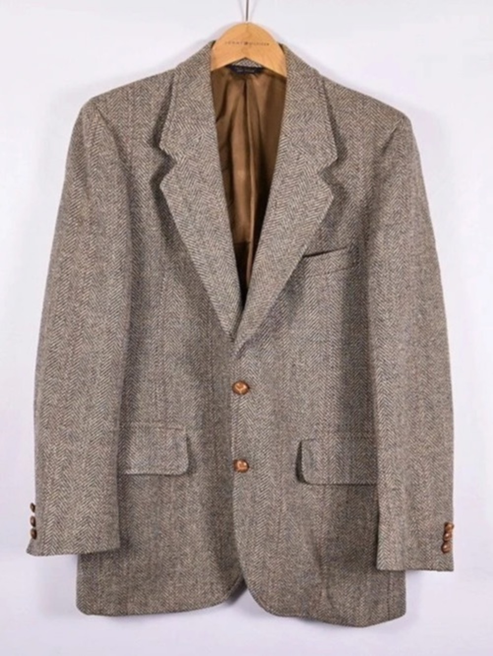 Pendleton 100% Pure Virgin Wool Men's Houndstooth Wool Blazer Size 40